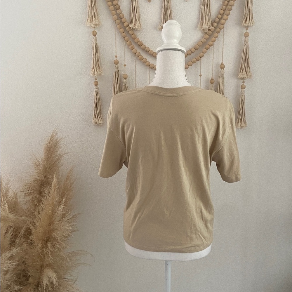 Death Valley cropped tee tan orange desert vibes shirt neutral travel medium - Picture 9 of 12